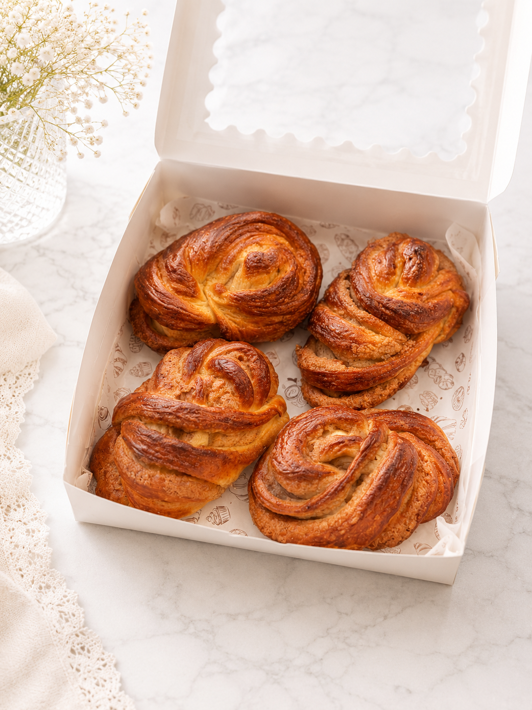 Airy Cinnamon Buns