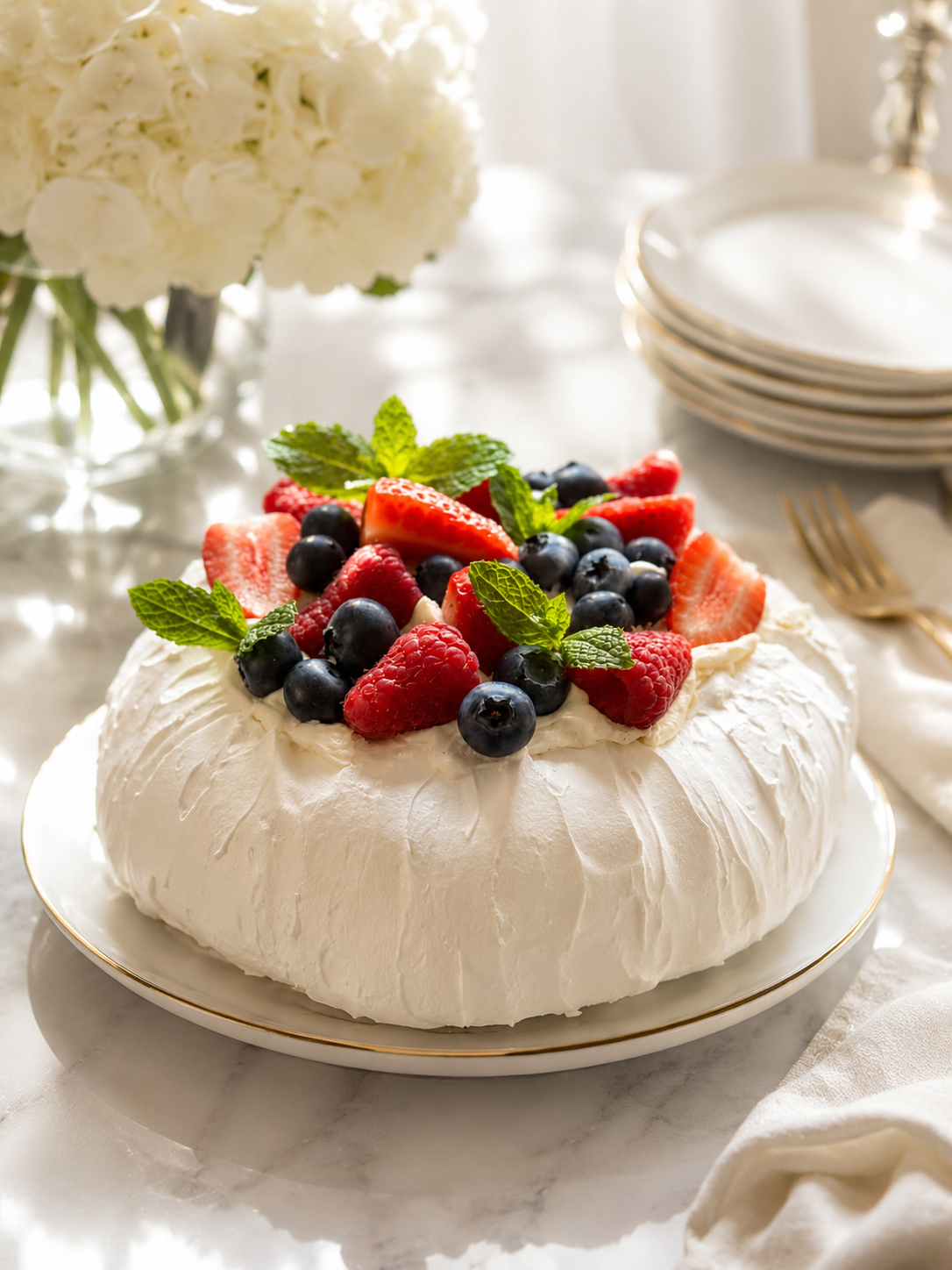 Pavlova Cake