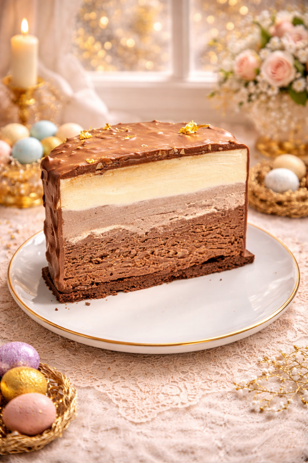 Three Chocolates Paska Inside