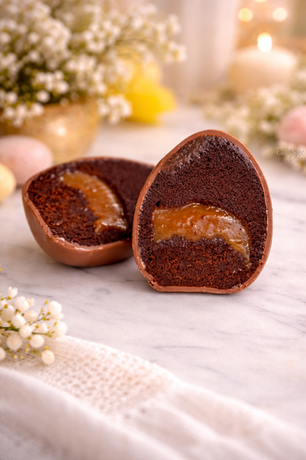 Chocolate Kartoshka Toffee Eggs Inside